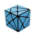 Asymétrique cube bleu