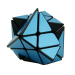 Rubik's cube asymétrique bleu