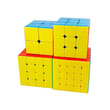 4 Rubik's cube stickerless