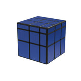 Rubik's cube miroir 3x3 bleu résolu
