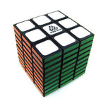 Rubik's cube 3x3x9 noir