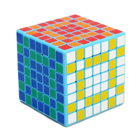Rubik's cube bleu