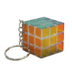Rubik's cube 3x3 - Porte-clefs transparent