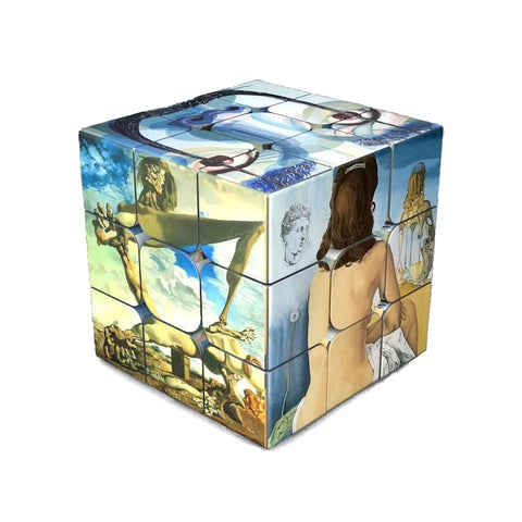 Rubik's cube Salvador Dali