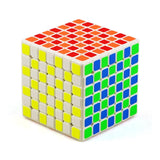 Rubik's cube 7x7 blanc