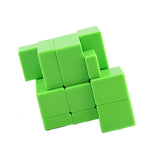 Cube miroir vert