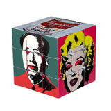Rubik's cube pop art