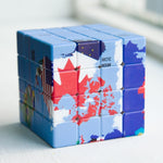 Rubik's cube 4x4 - Carte du monde