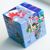 Rubik's cube carte du monde