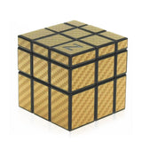 Rubik's cube mirror 3x3 gold carbone
