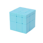 Rubik's cube bleu monochrome