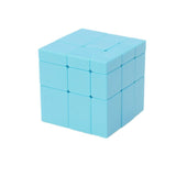 Rubik's cube bleu monochrome