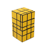 Rubik's cube doré siamois